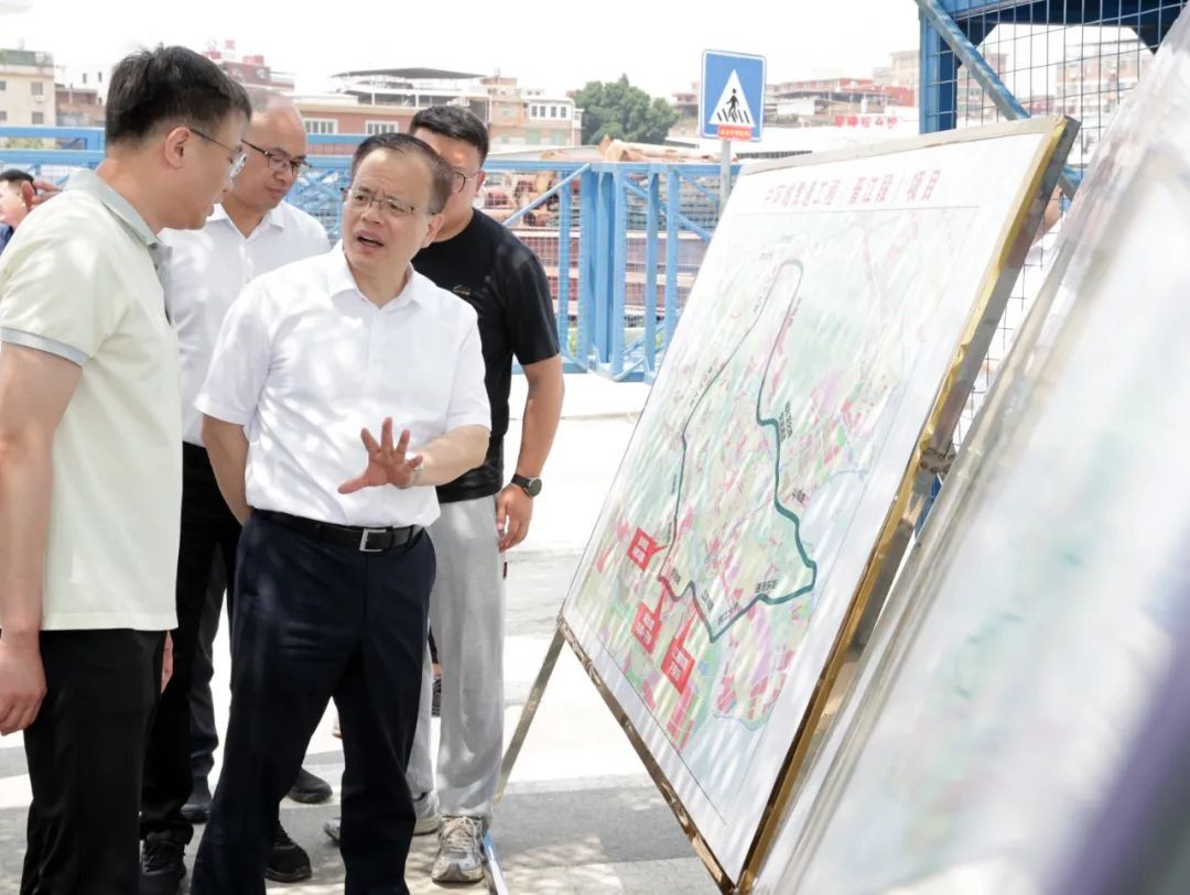 蔡战胜调研重大工程项目建设工作